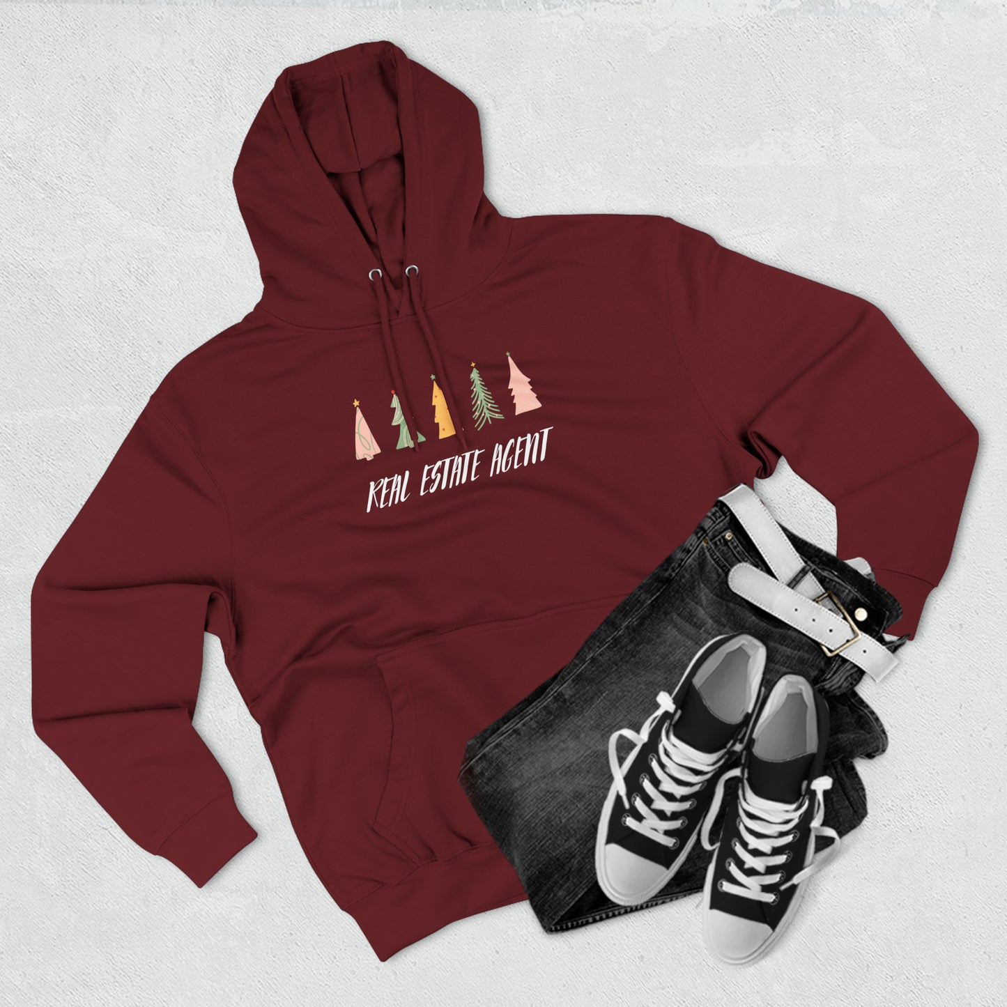 Real Estate Christmas Pullover Hoodie