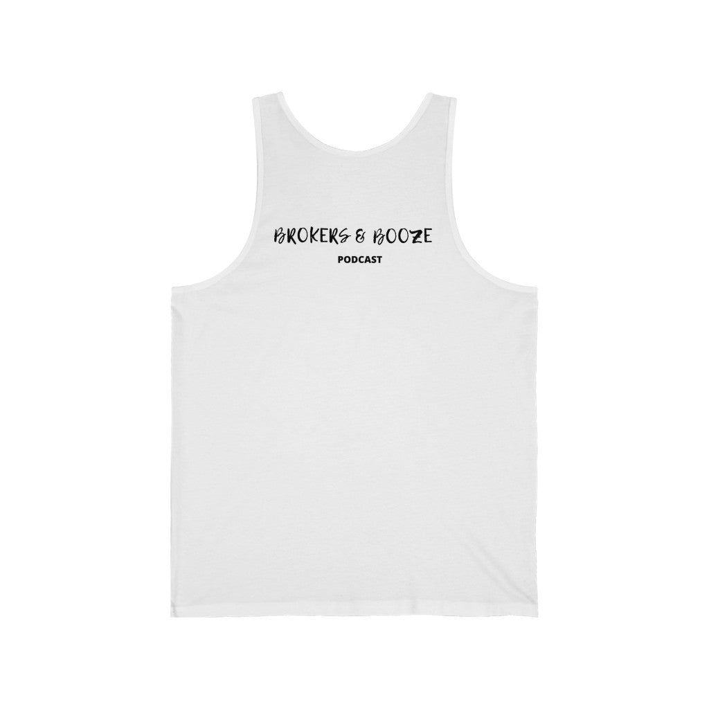 Brokers & Booze Unisex Jersey Tank