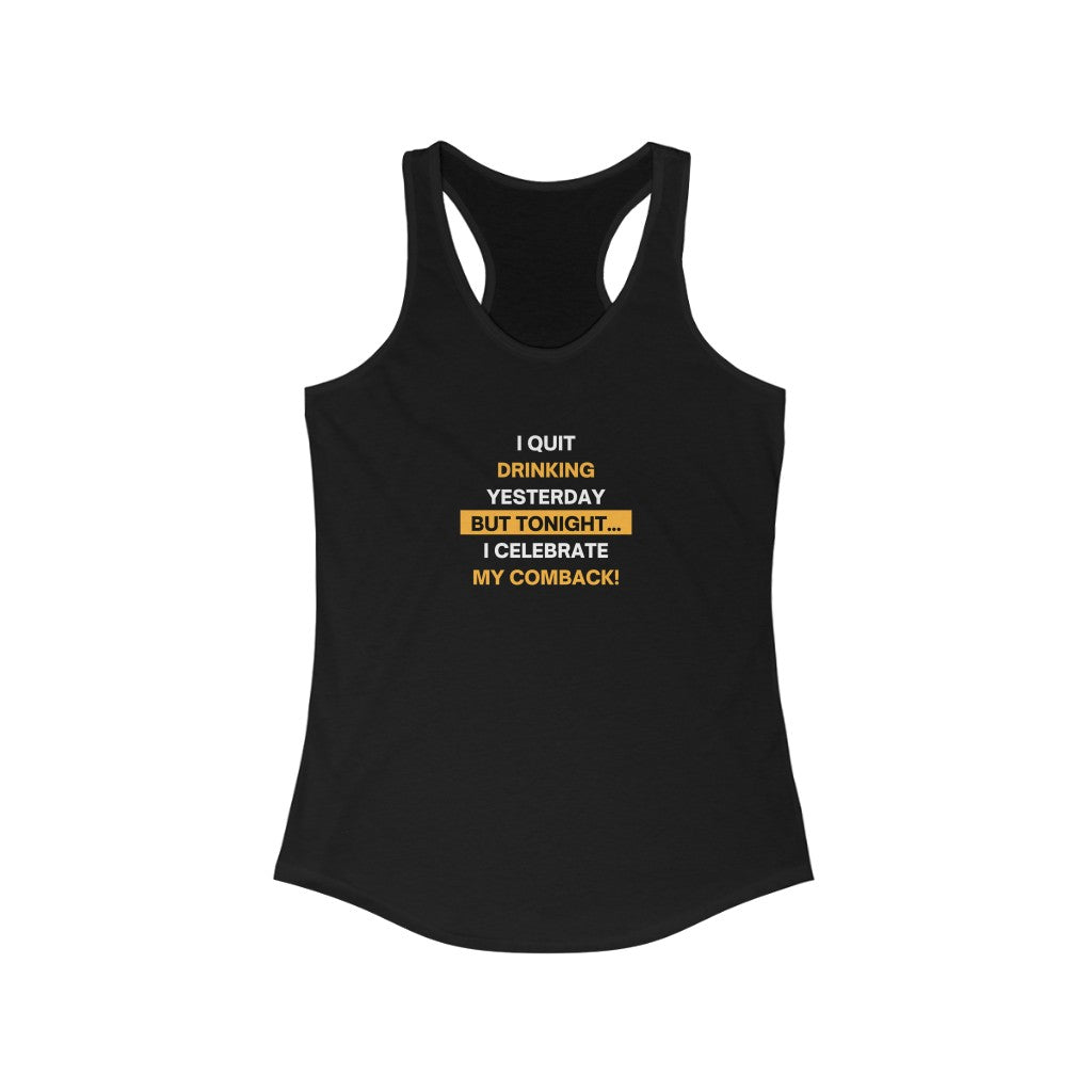 Women's Comeback Racerback Tank