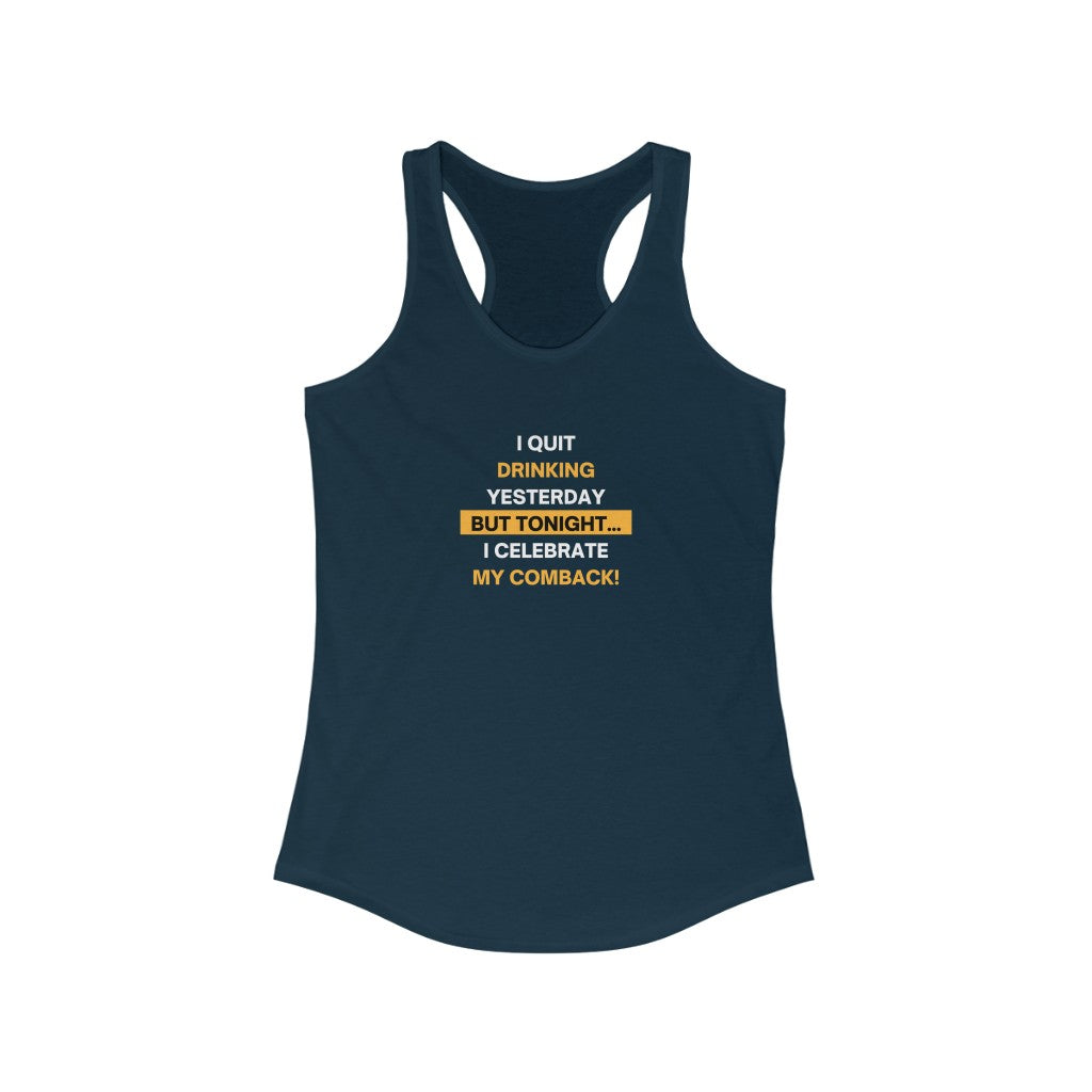 Women's Comeback Racerback Tank