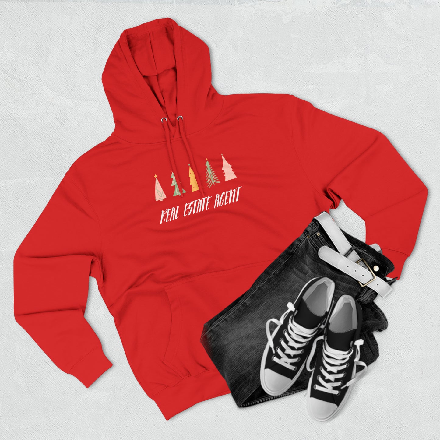 Real Estate Christmas Pullover Hoodie