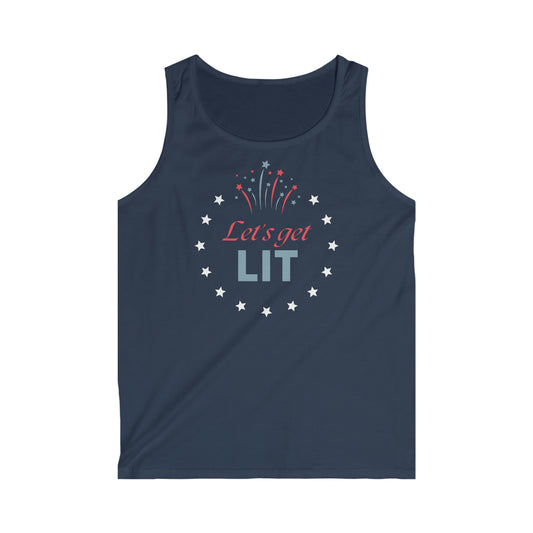 Get Lit Mens Tank Top