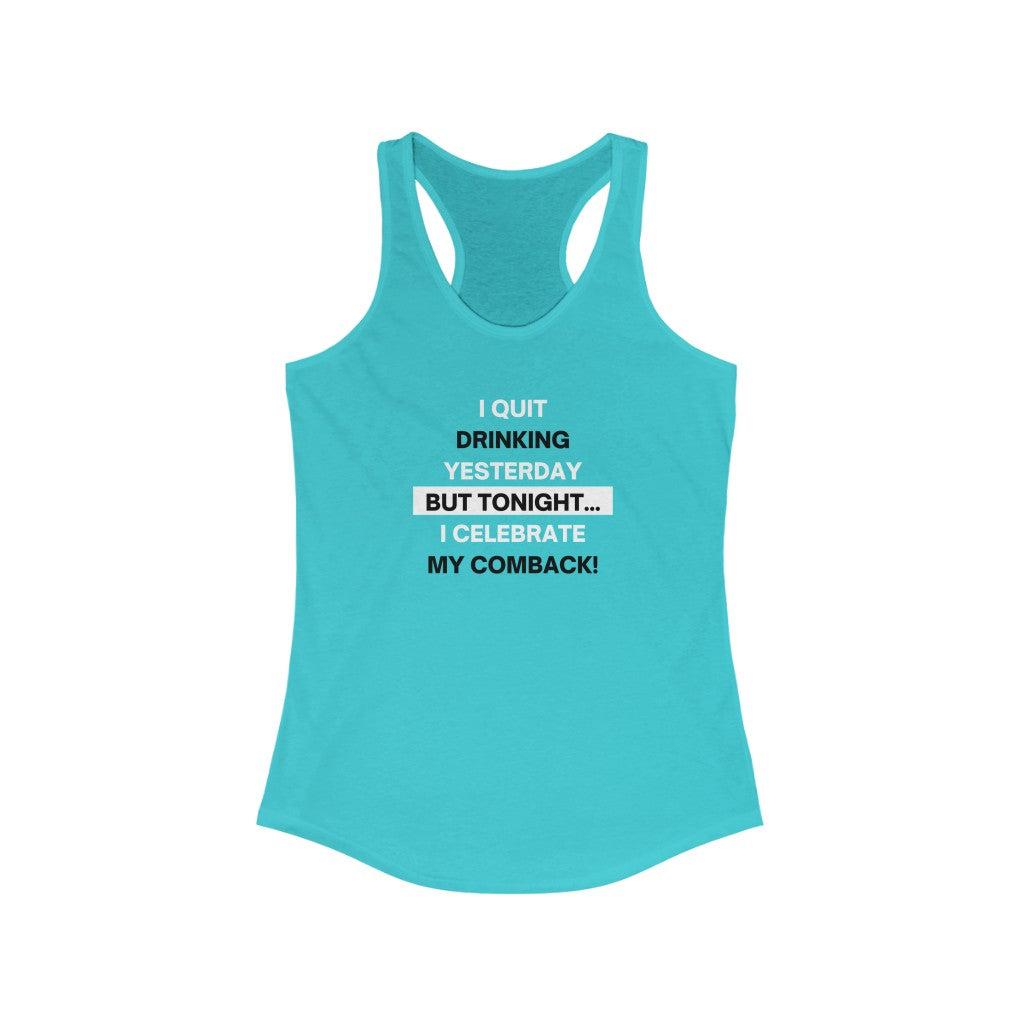 Comeback Women's Racerback Tank