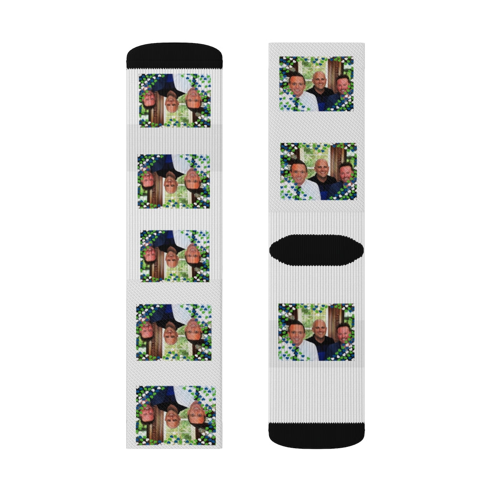 Brokers and Booze Sublimation Sock Collection