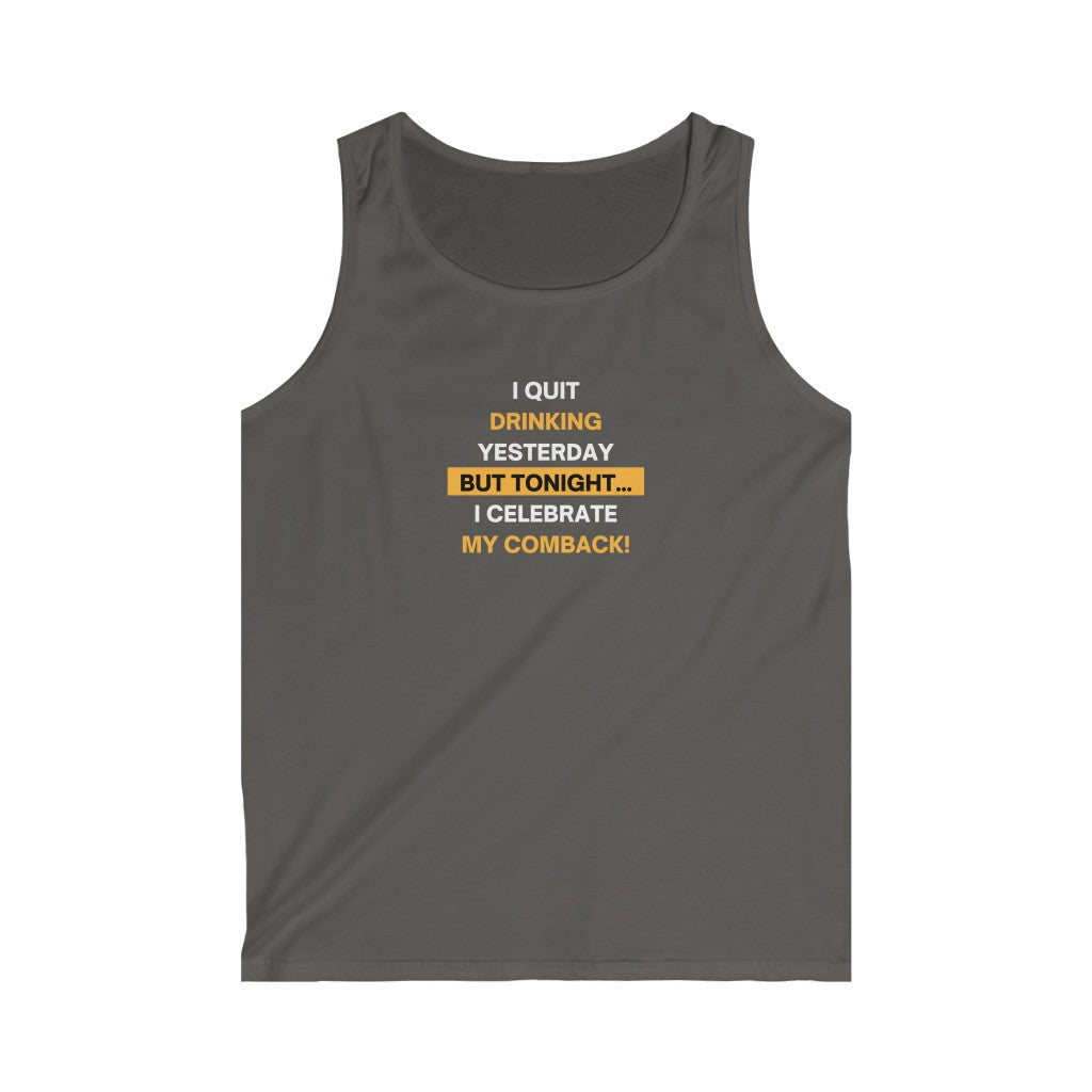 Mens Comeback Tank Top