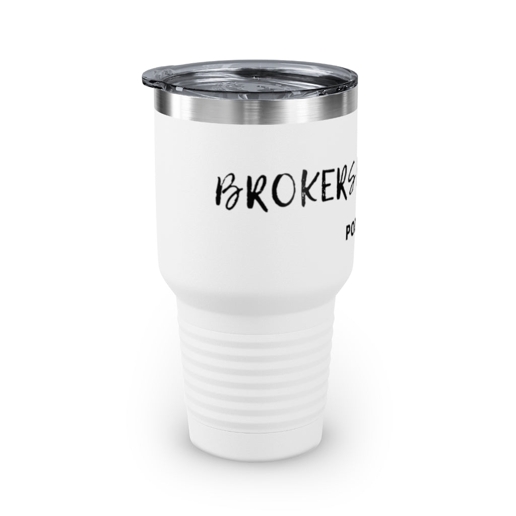 Brokers & Booze Ringneck Tumbler, 30oz