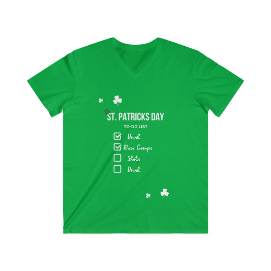 St. Patrick's Realtor Shirt Fitted V-Neck