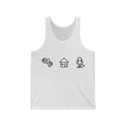 Brokers & Booze Unisex Jersey Tank