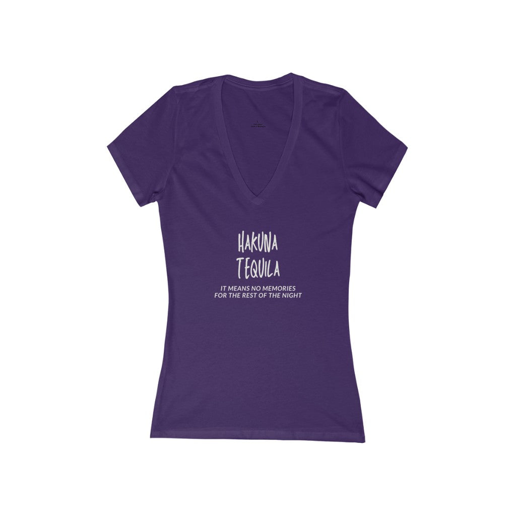 Hakuna Tequila Women's V-Neck Tee