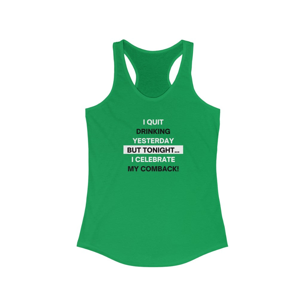 Comeback Women's Racerback Tank