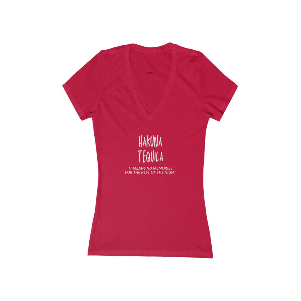 Hakuna Tequila Women's V-Neck Tee