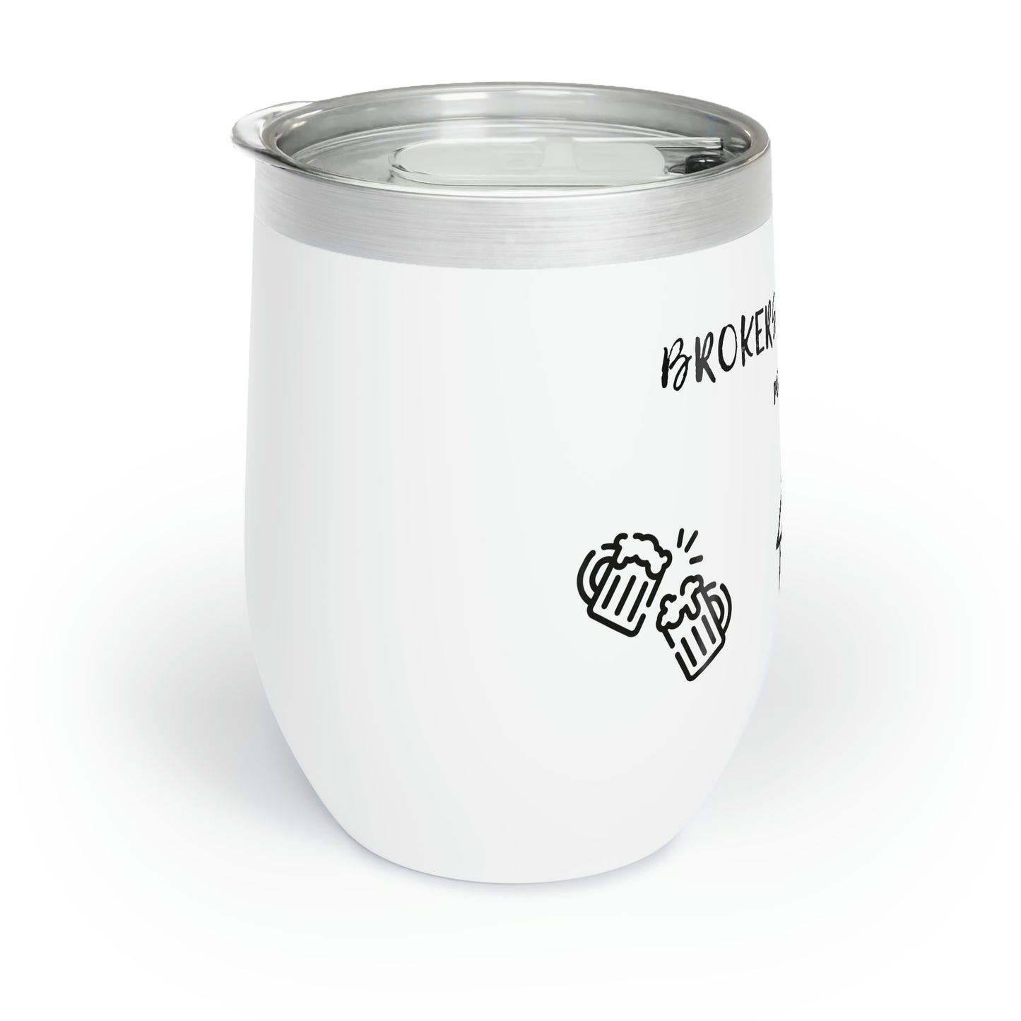 Brokers and Booze Chill Wine Tumbler