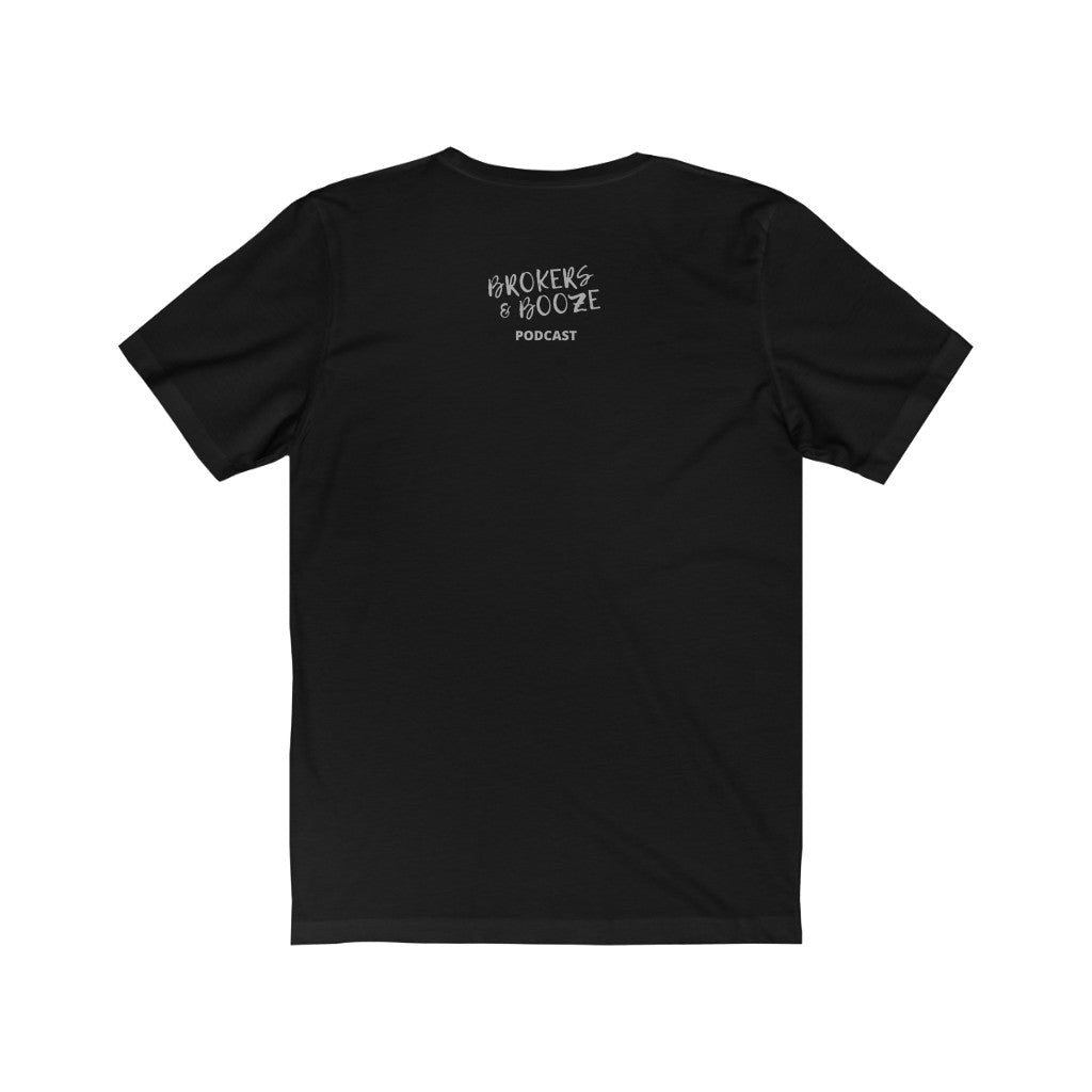 Brokers and Booze TikTok Unisex Jersey Short Sleeve Tee