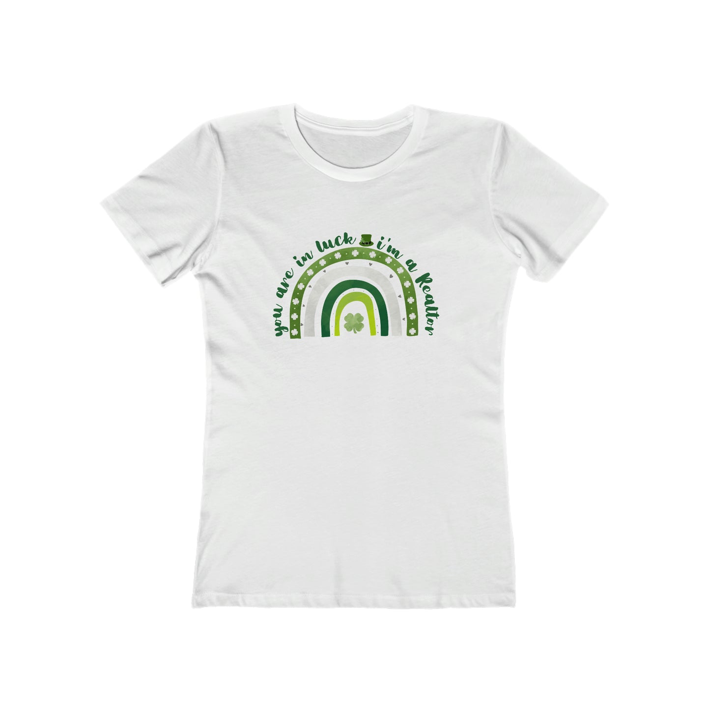 Womens Lucky I'm A Realtor Tee