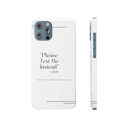 Brokers & Booze Quotes Series Barely There Phone Cases