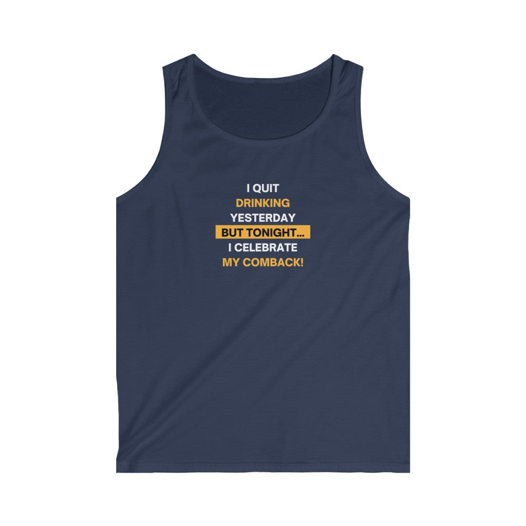 Mens Comeback Tank Top