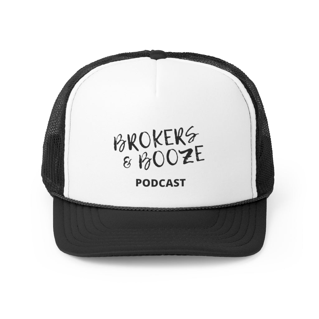 Brokers and Booze Podcast Trucker Caps