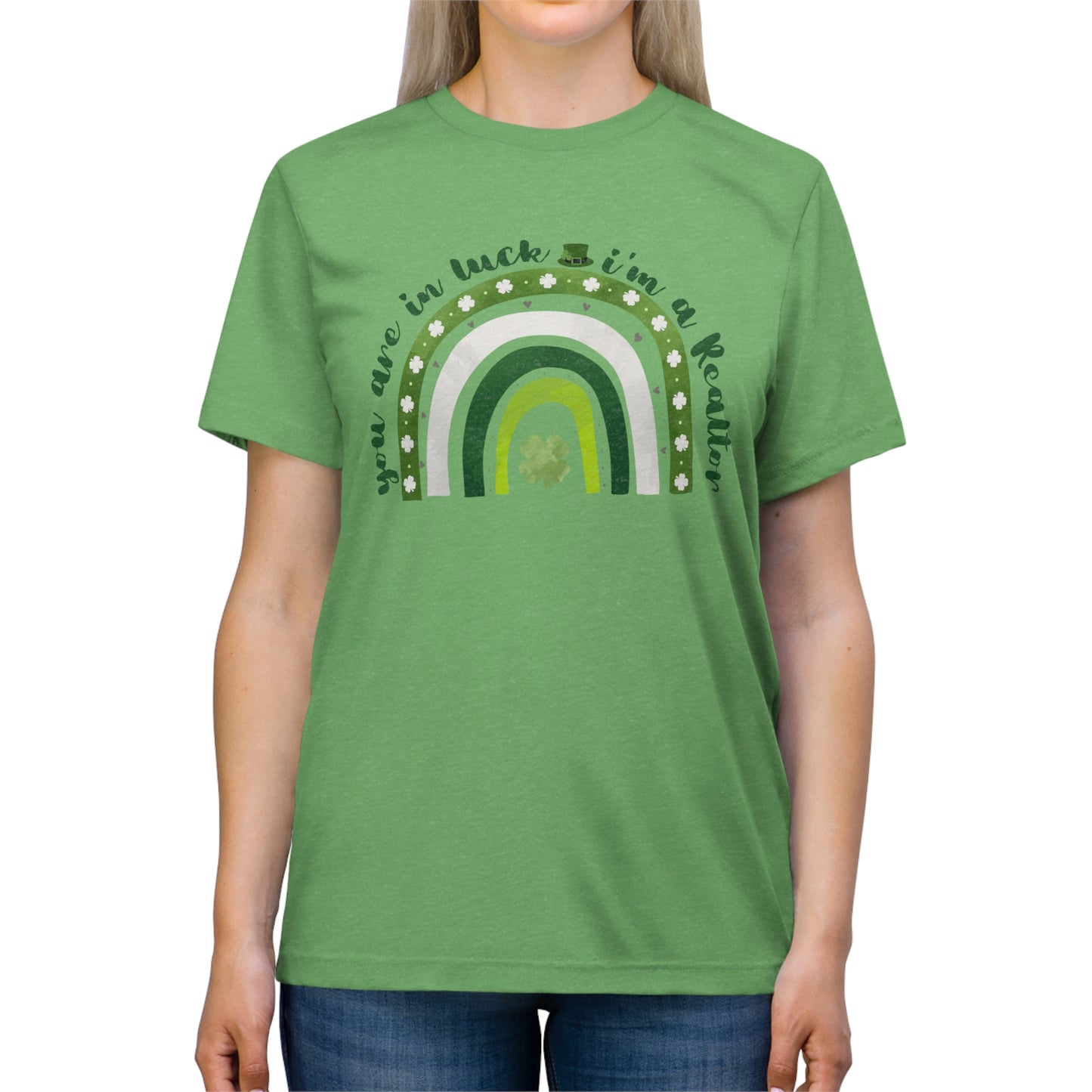 St Pattys Day Luck Triblend Tee