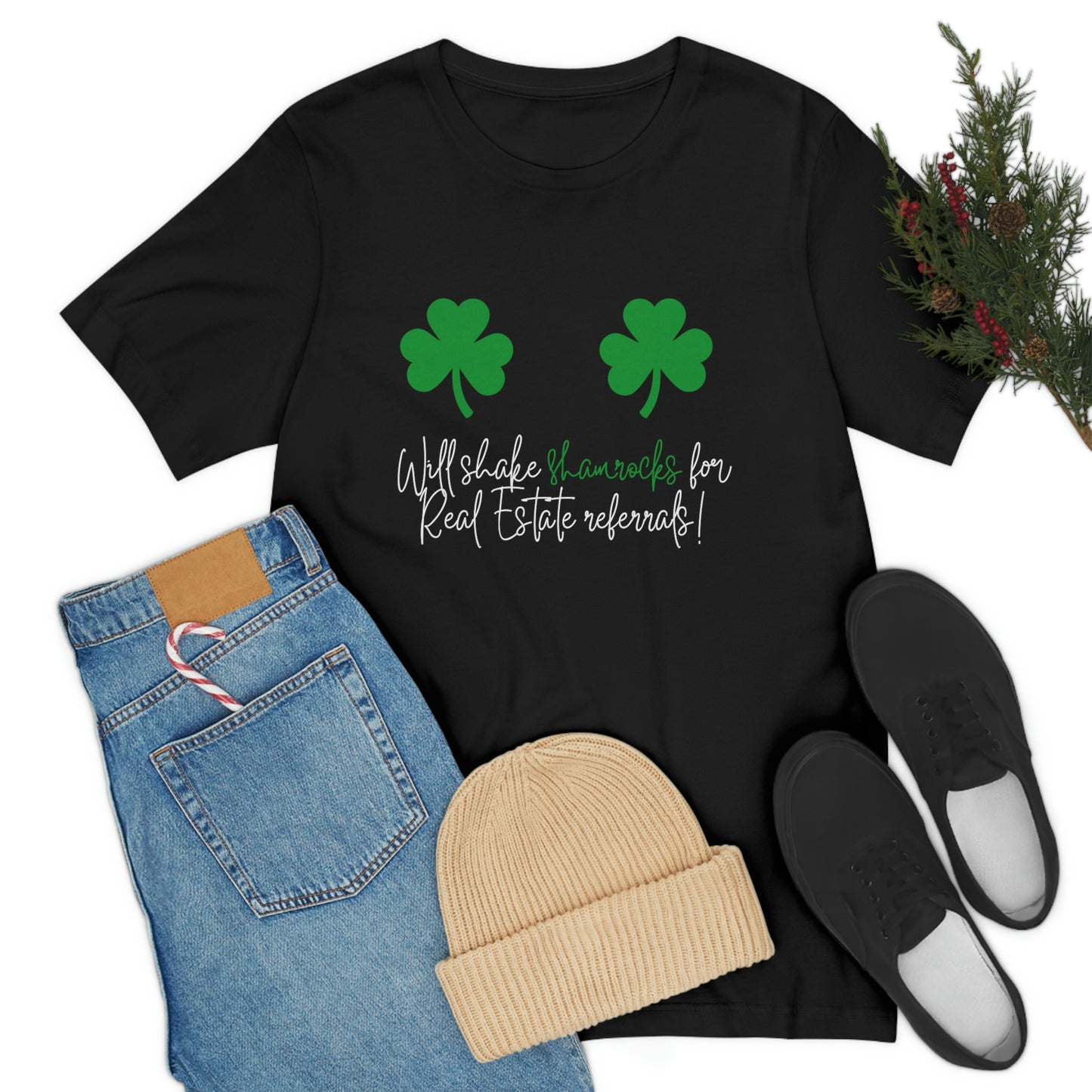 St. Patty's Day Shamrock tee