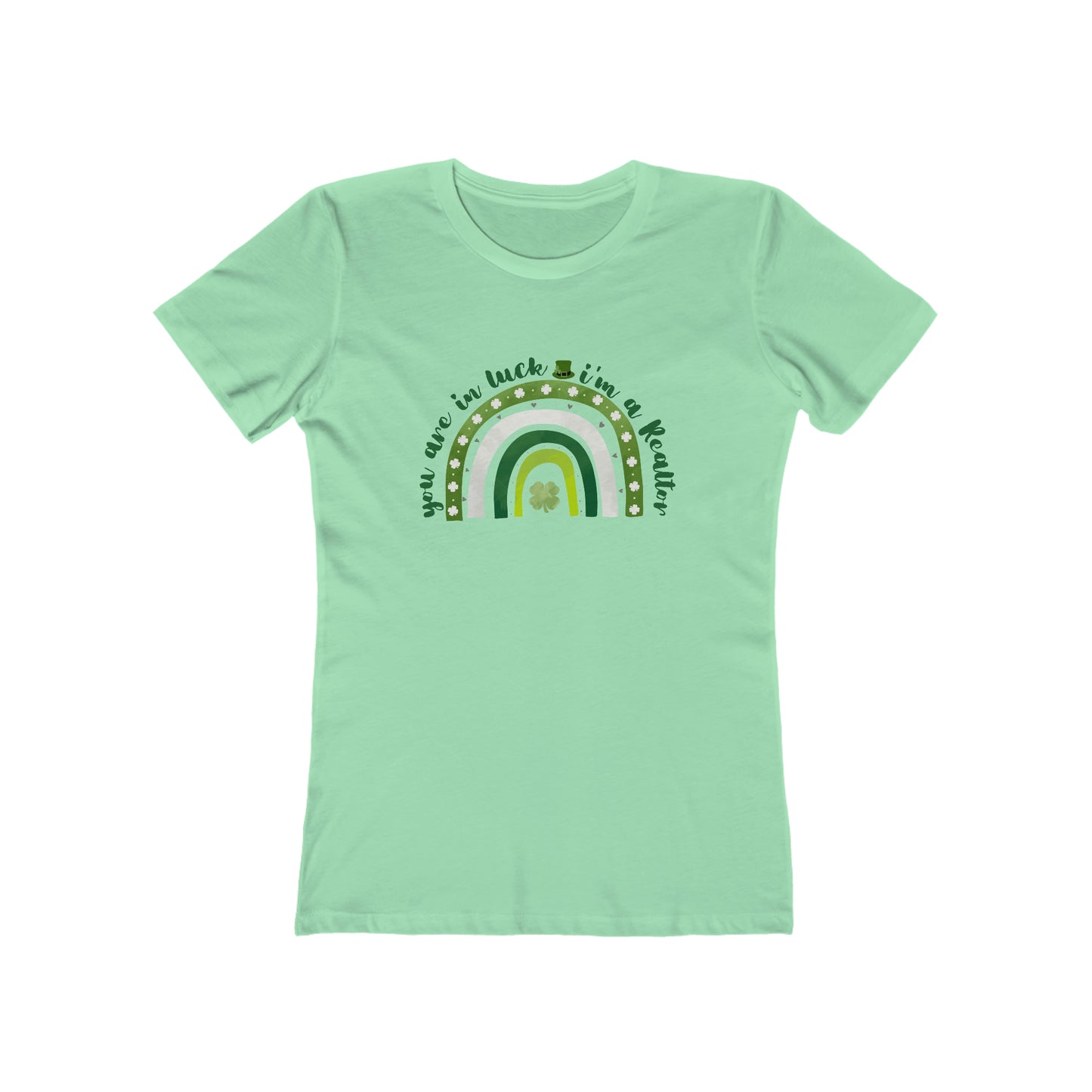 Womens Lucky I'm A Realtor Tee